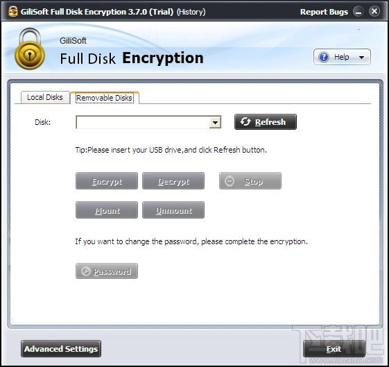 Gilisoft Full Disk Encryption,硬盘加密,硬盘加密软件