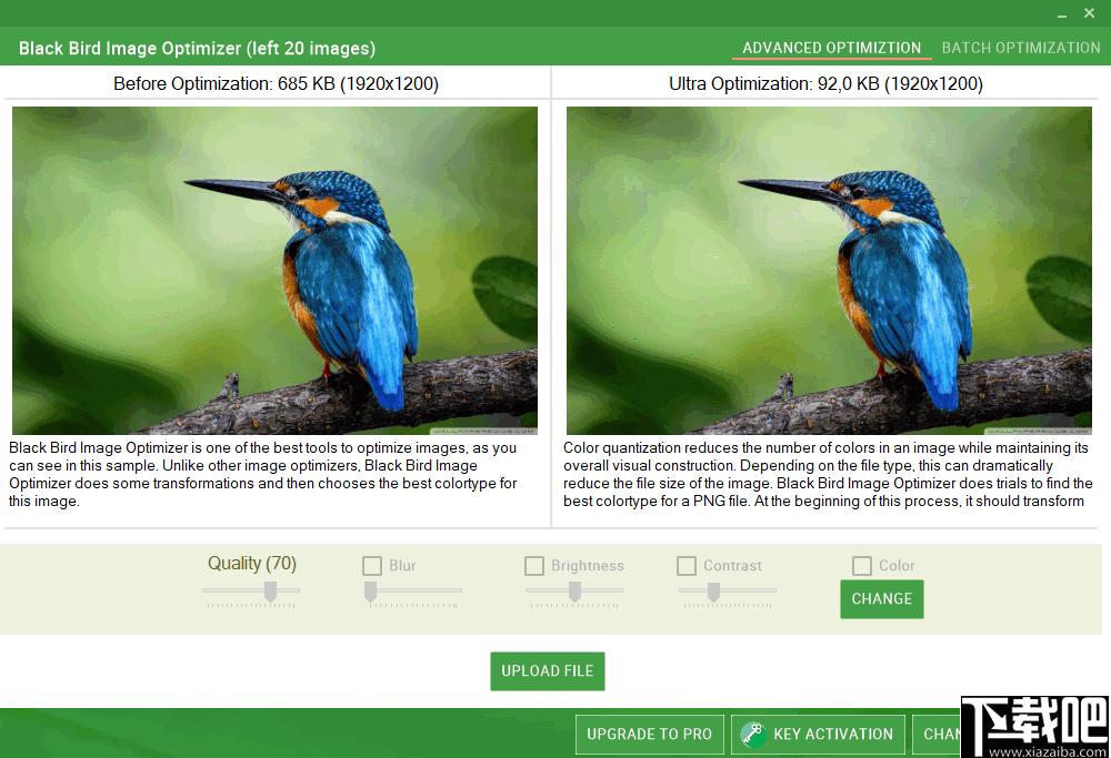 Black Bird Image Optimizer下载,图片压缩